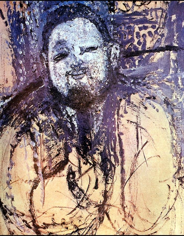 Amedeo Modigliani : Portrait of Diego Rivera
